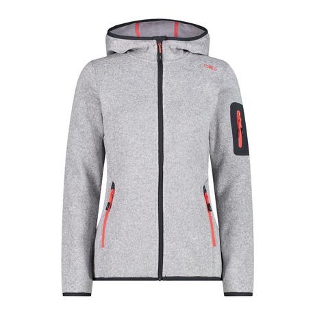 CMP Knit-Tech Kapuzen-Fleecejacke  