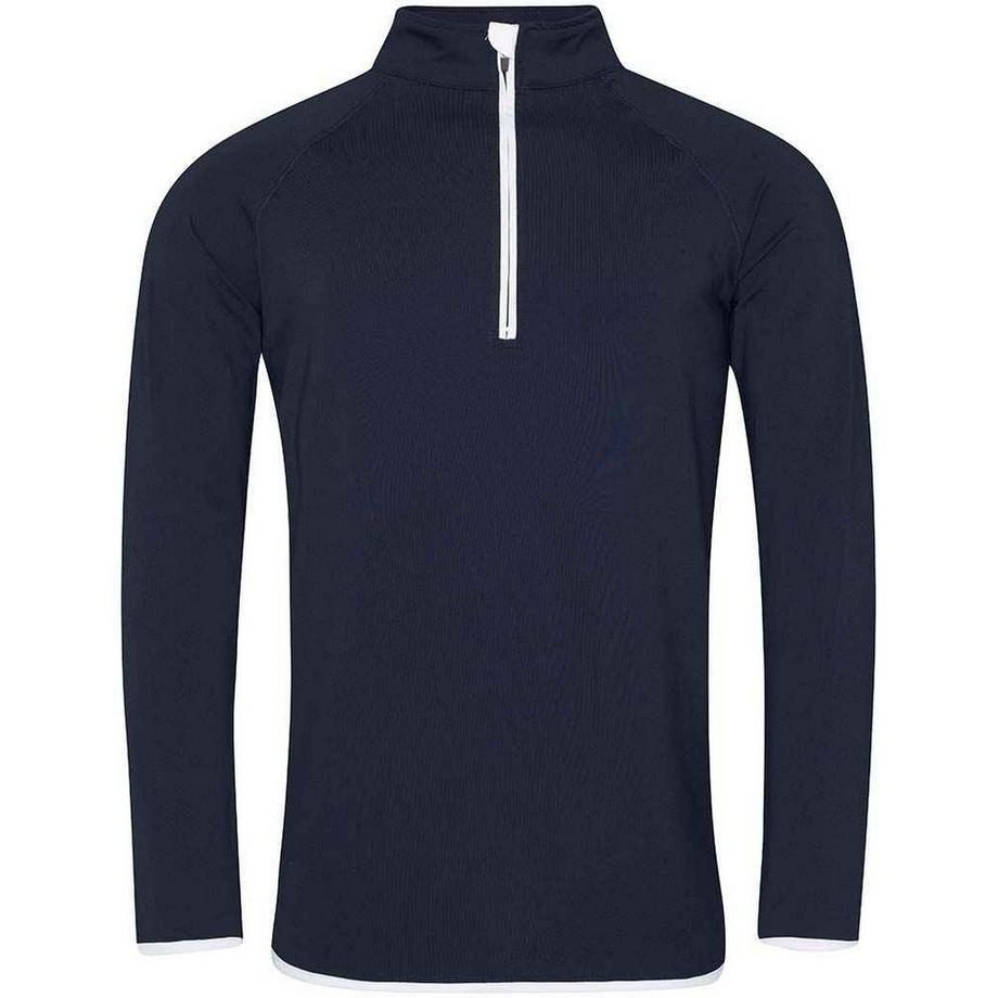 Sweattop Mit Halbem Reißverschluss