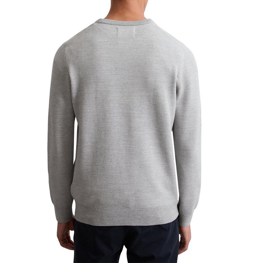 Marc O'Polo Strickpullover Regular Fit Kleines Logo  