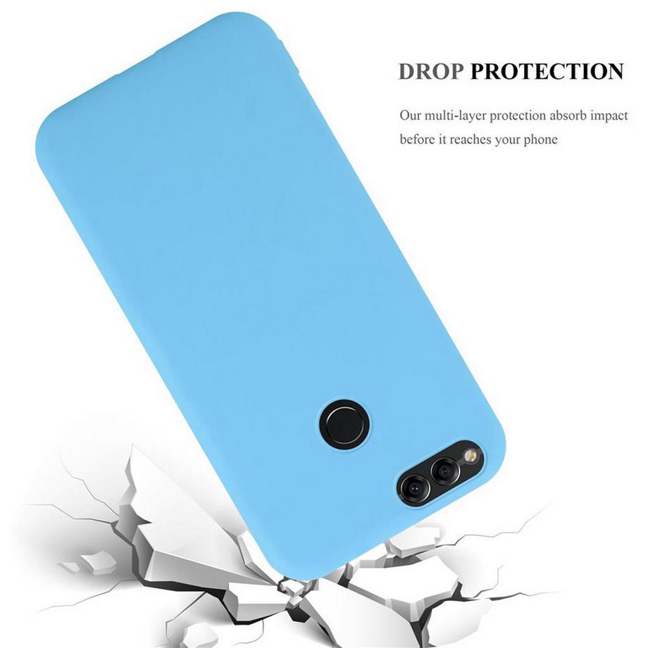 Cadorabo  Housse compatible avec Honor 7X - Coque de protection en silicone TPU flexible 