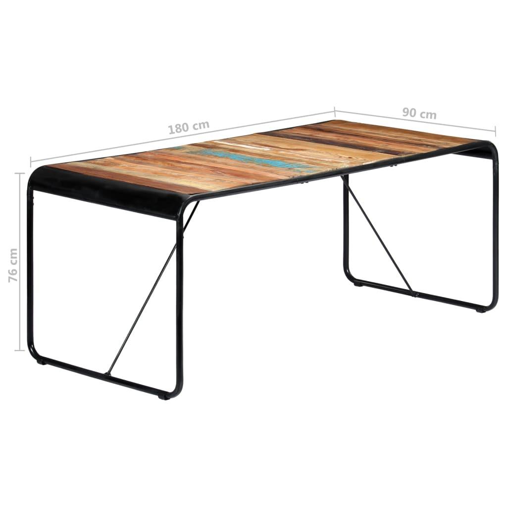 VidaXL Table à manger bois  