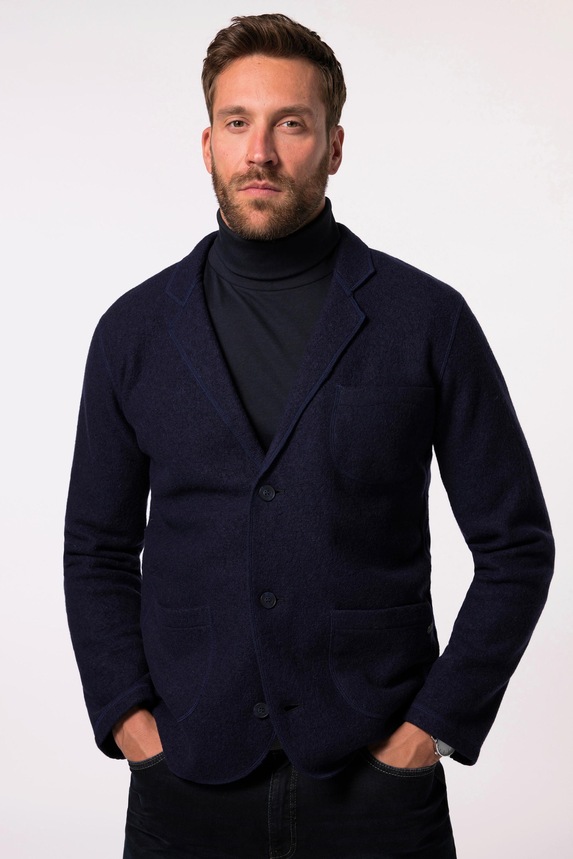 JP1880 Giacca di maglia Lana Revers  