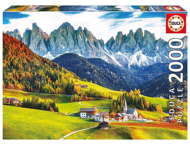 Educa  Puzzle Herbst in den Dolomiten (2000Teile) 