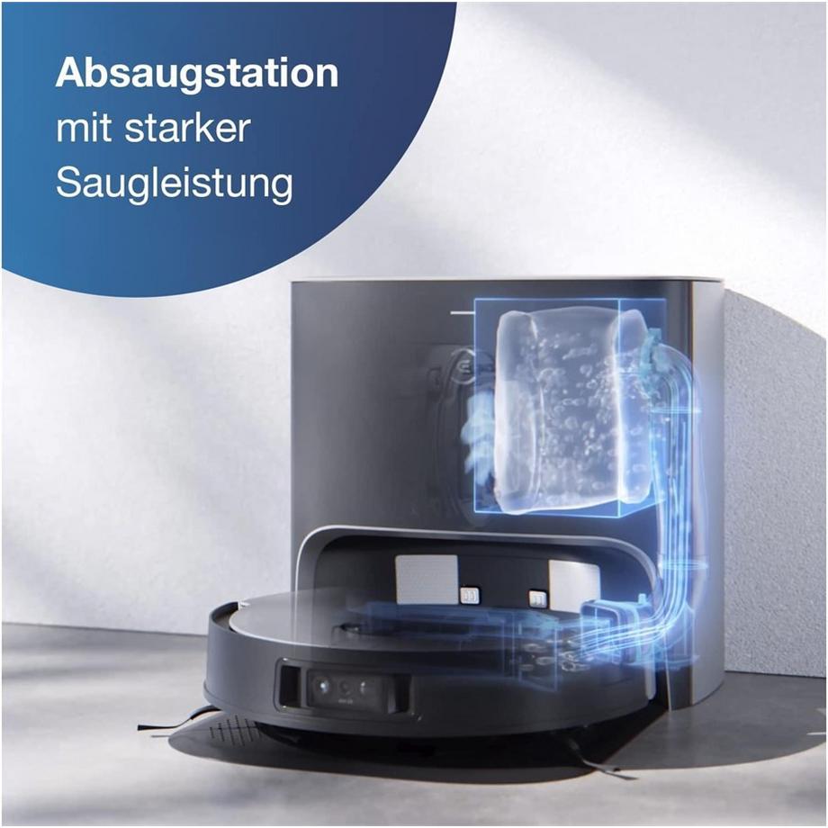 ECOVACS Deebot X1 Plus Saugroboter mit Absaugstation  