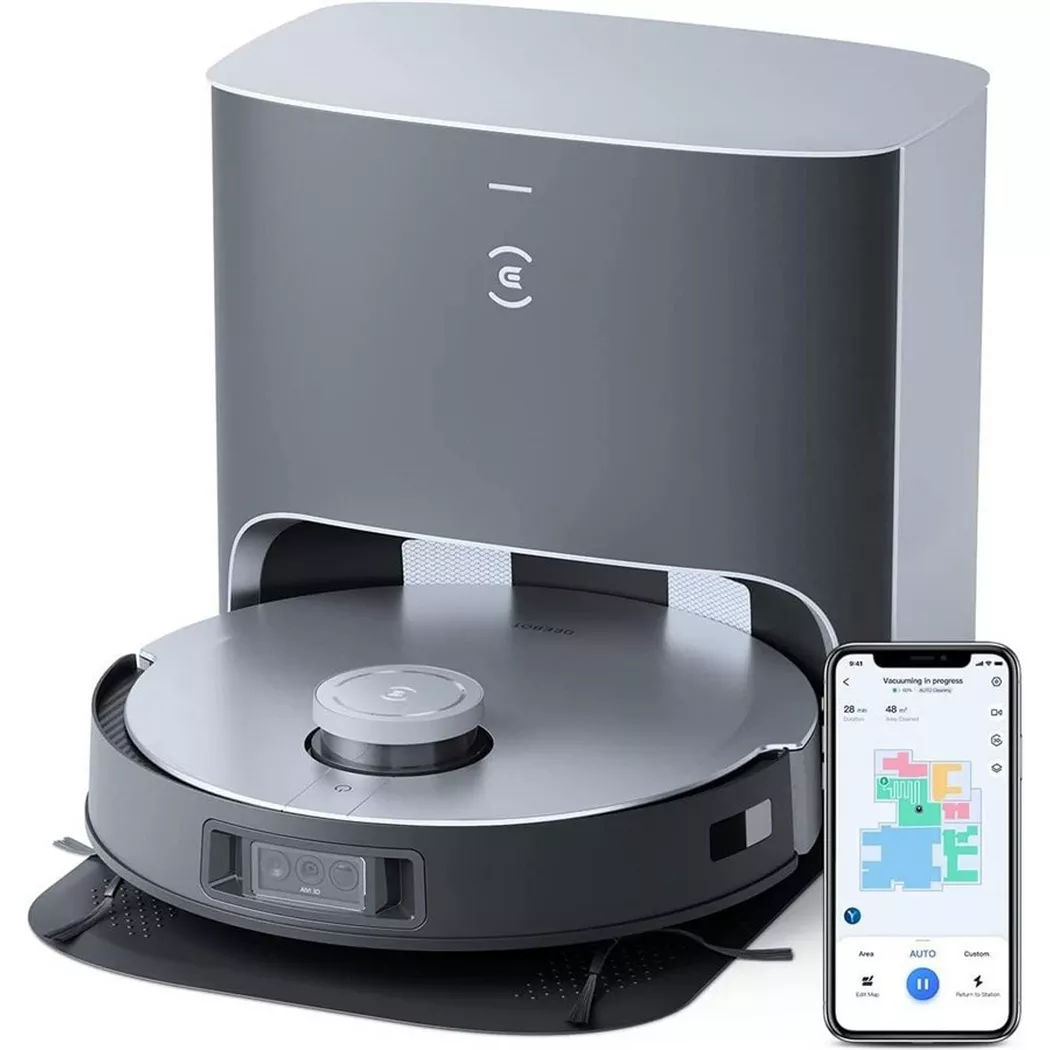 Ecovacs Deebot X1 Plus Noir, Gris