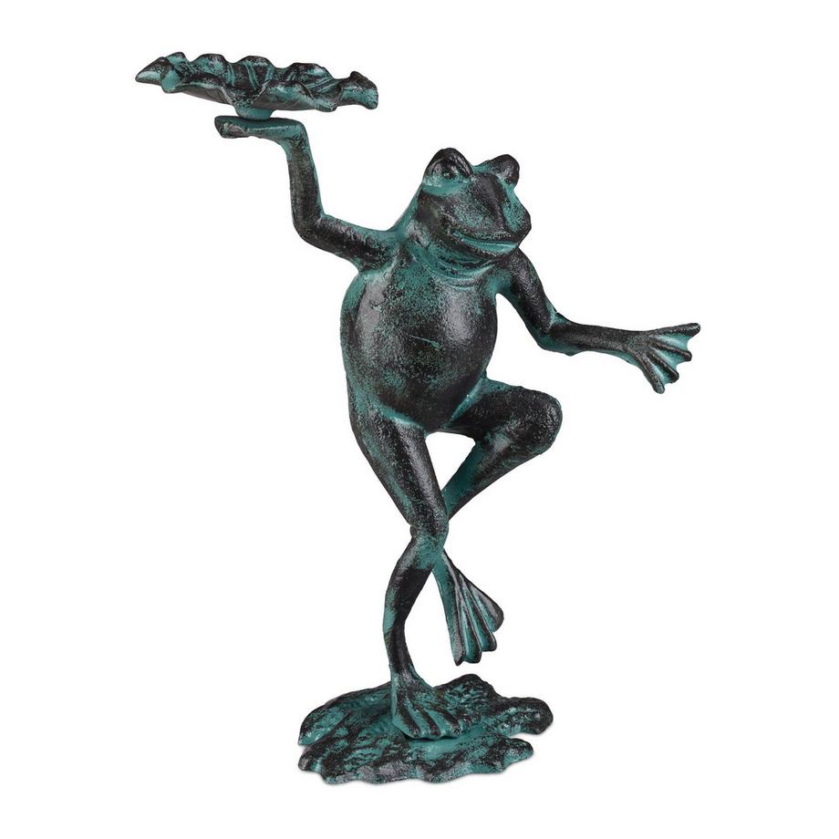 B2X  Gartenfigur Frosch 