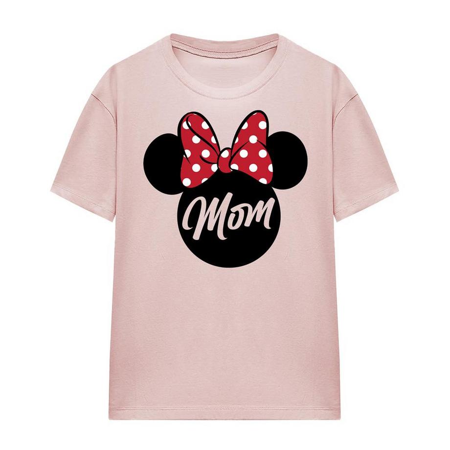 Tshirt fête des mères motif Minnie Mouse motiftyle Oreilles