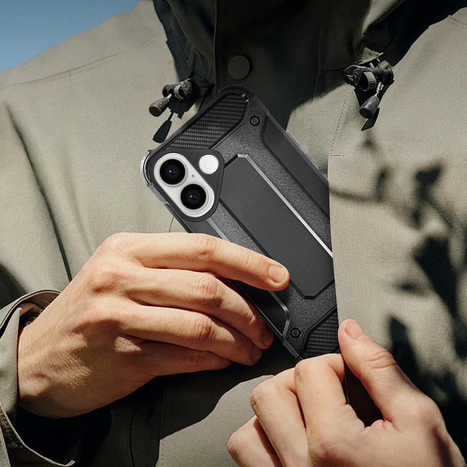 Avizar  Apple iPhone 16 Hülle Schwarz 