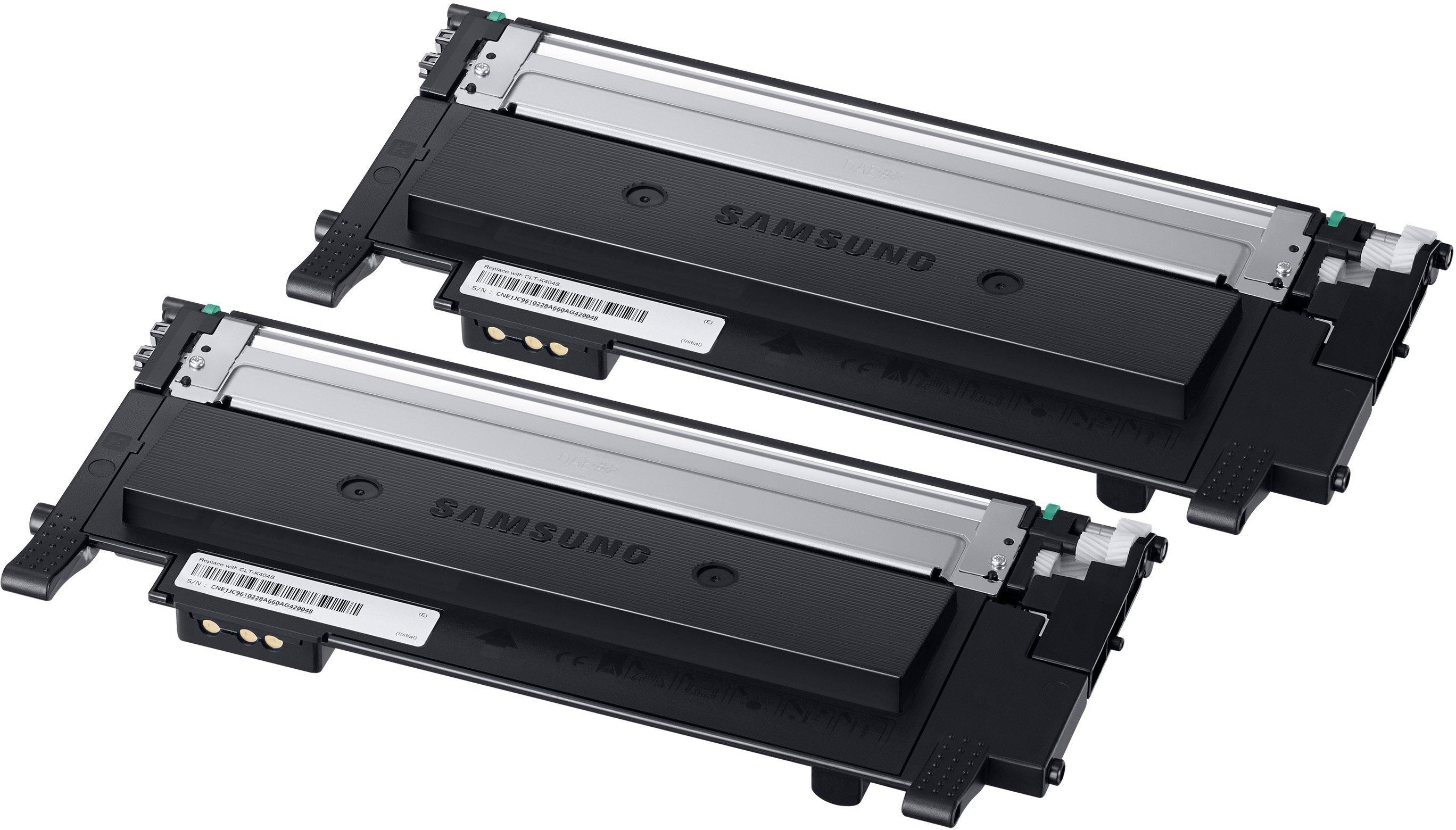 Hewlett-Packard  Cartucce toner nero CLT-P404B in confezione doppia. 