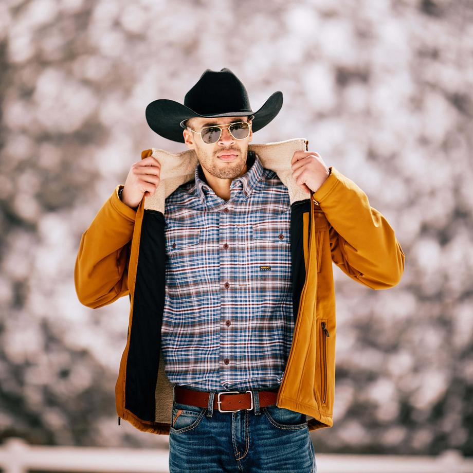 Ariat Rebar Flannel Durastretch Chemise Manches Longues  