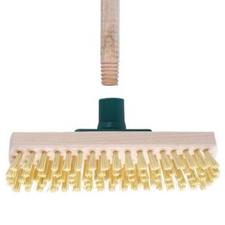 ultra clean spazzola ultra pulita con manico in legno  