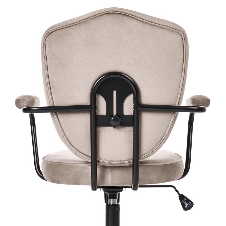 Beliani Chaise de bureau en Velours Glamour VELISSE  