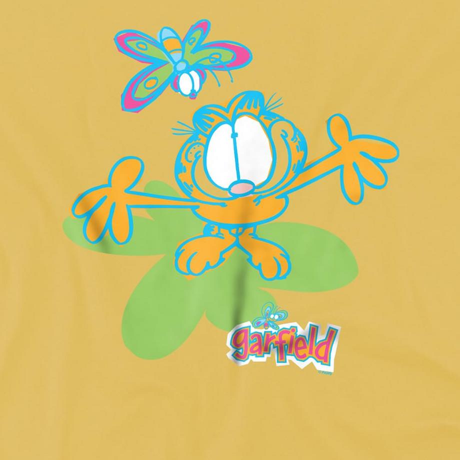 Garfield  T-ShirtMotiftyle Papillon 
