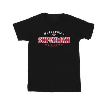 Superman Metropolis Varsity TShirt