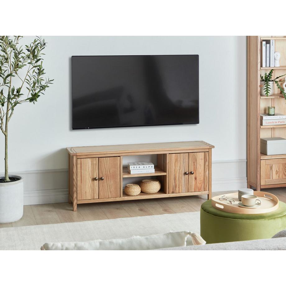 Beliani Meuble TV en Sassafras  SALTON  