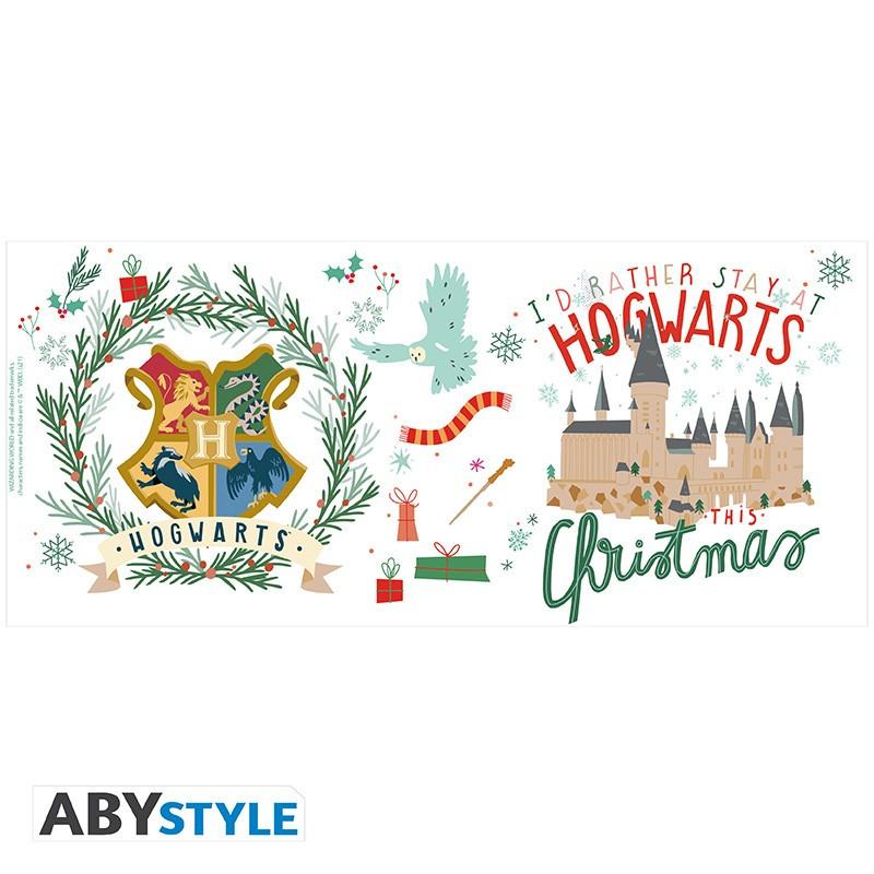 Abystyle  Becher - Subli - Harry Potter - Weihnachten - Hogwarts 