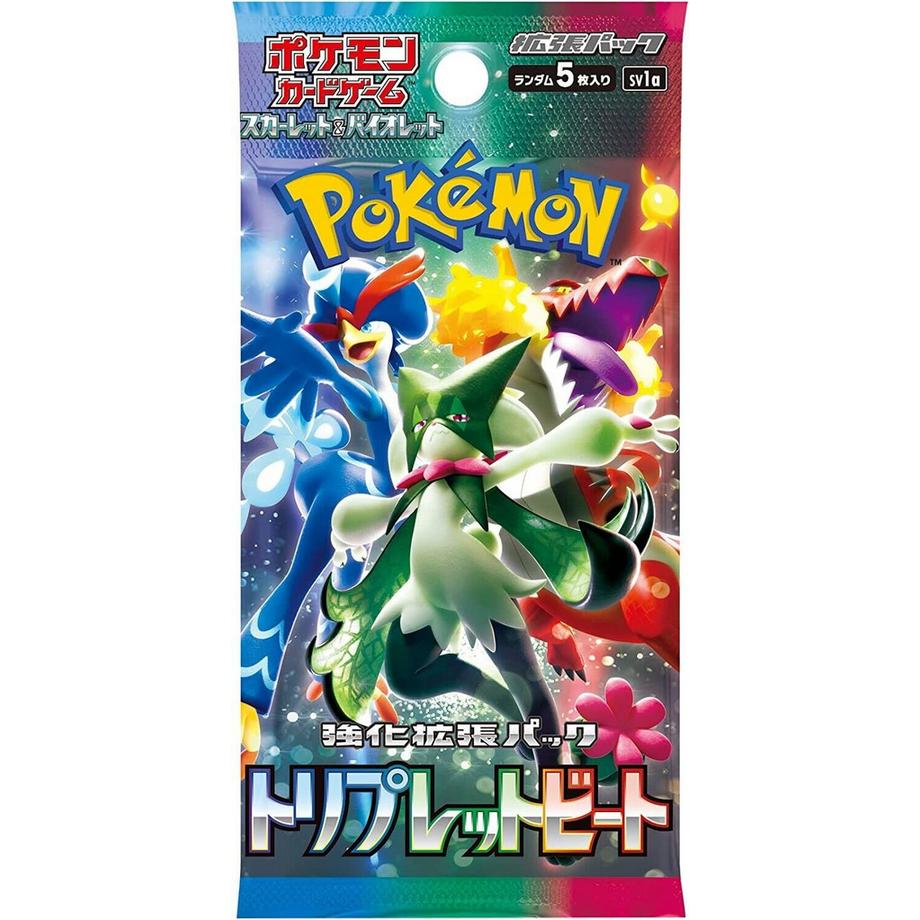 Pokemon  Scarlet & Violet Triplet Beat (SV1a) Booster Display - JPN 