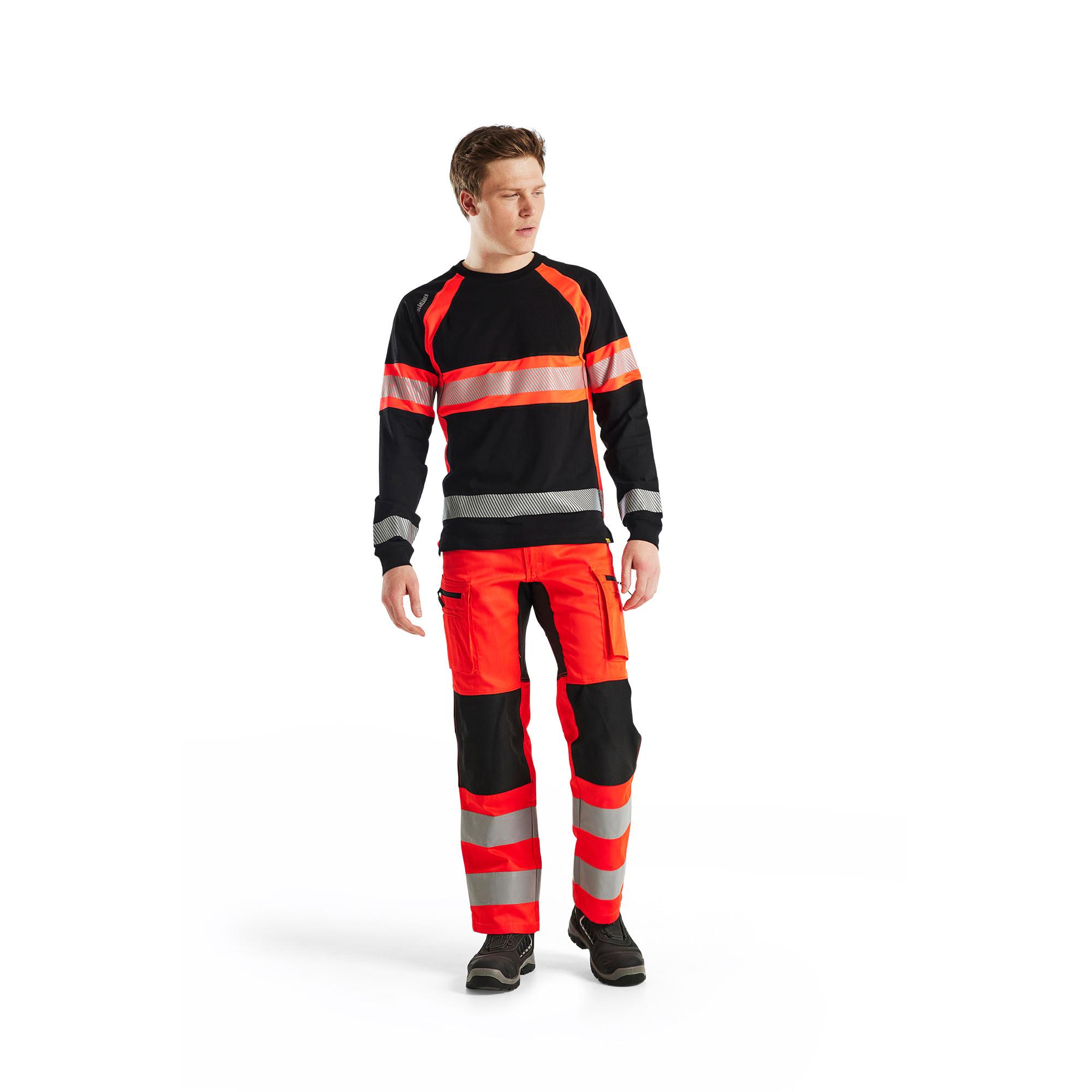 Blaklader Langarm High Visibility T-Shirt  