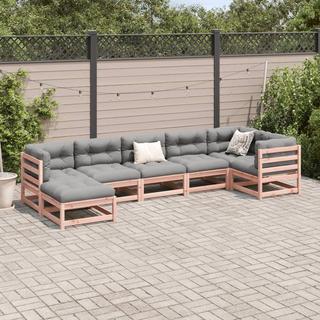 VidaXL set divano da giardino Legno di douglas  