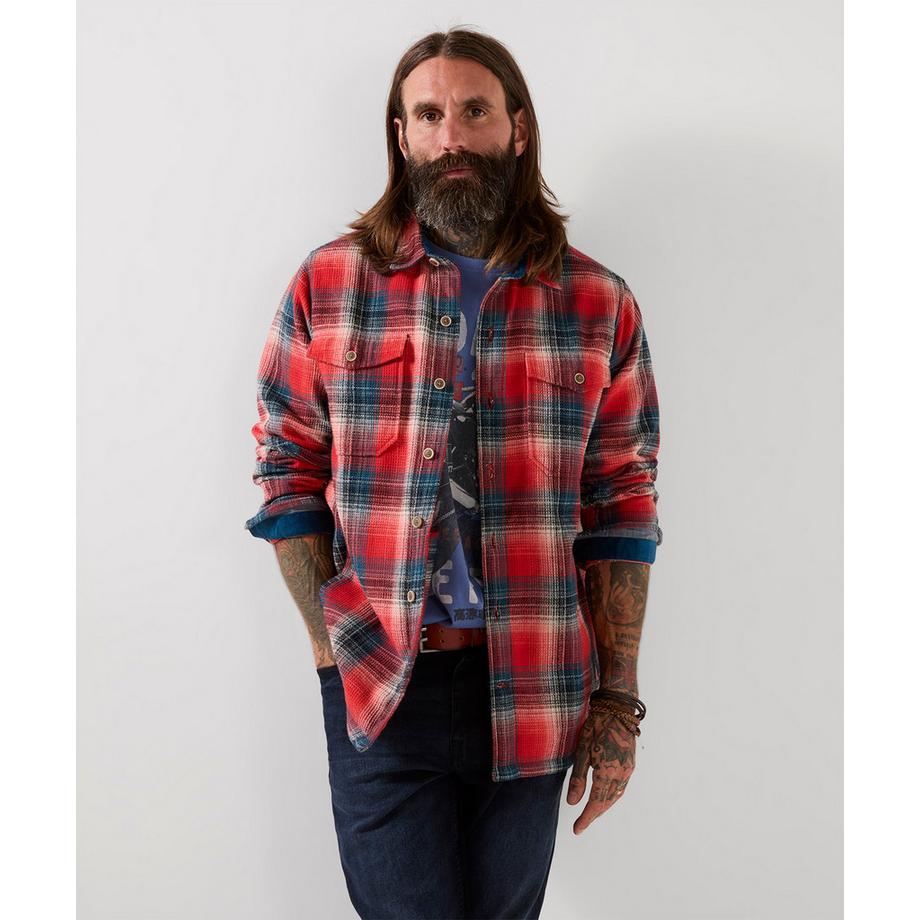 Chemise à Carreaux Gaufrée Wayfarer
