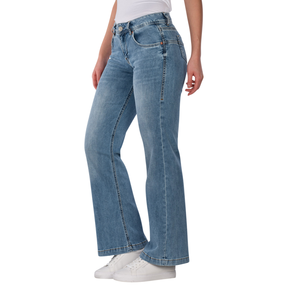 Herrlicher Edna Flare Light Denim Jeans  