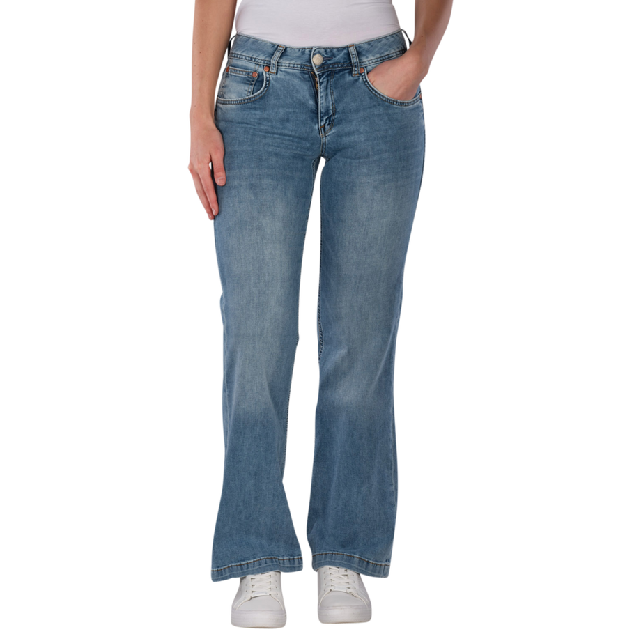 Edna Jeans Flare Light Denim