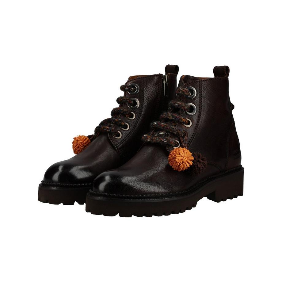 Melvin & Hamilton Schnürstiefelette mit Pom-Poms  