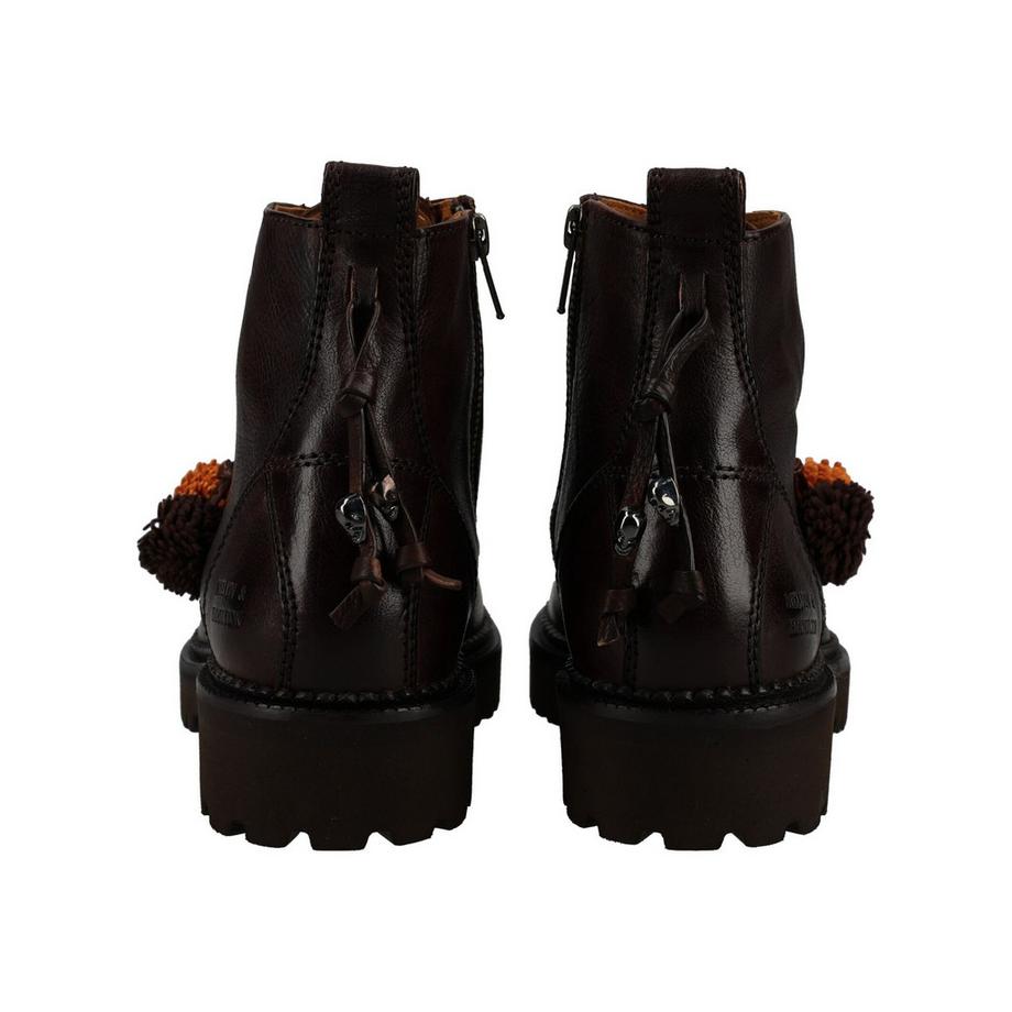 Melvin & Hamilton Schnürstiefelette mit Pom-Poms  