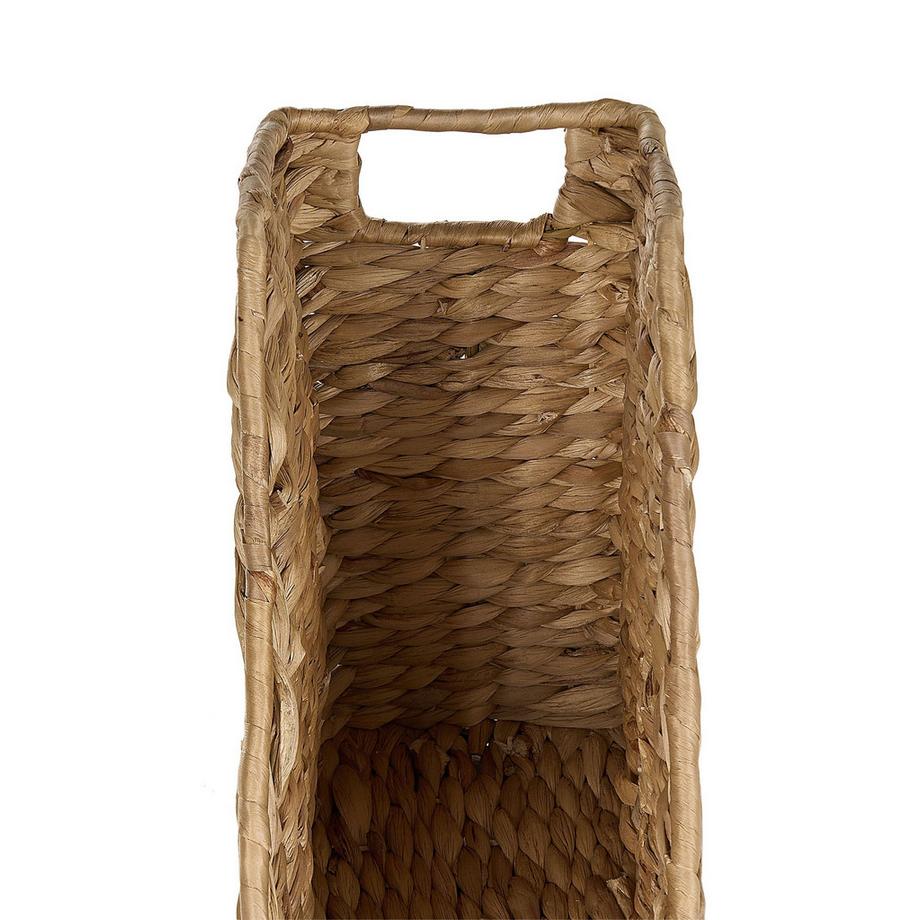 Beliani Korb, Büroaccessoires en Fibre de jacinthe d\'eau Boho BAOLOC  