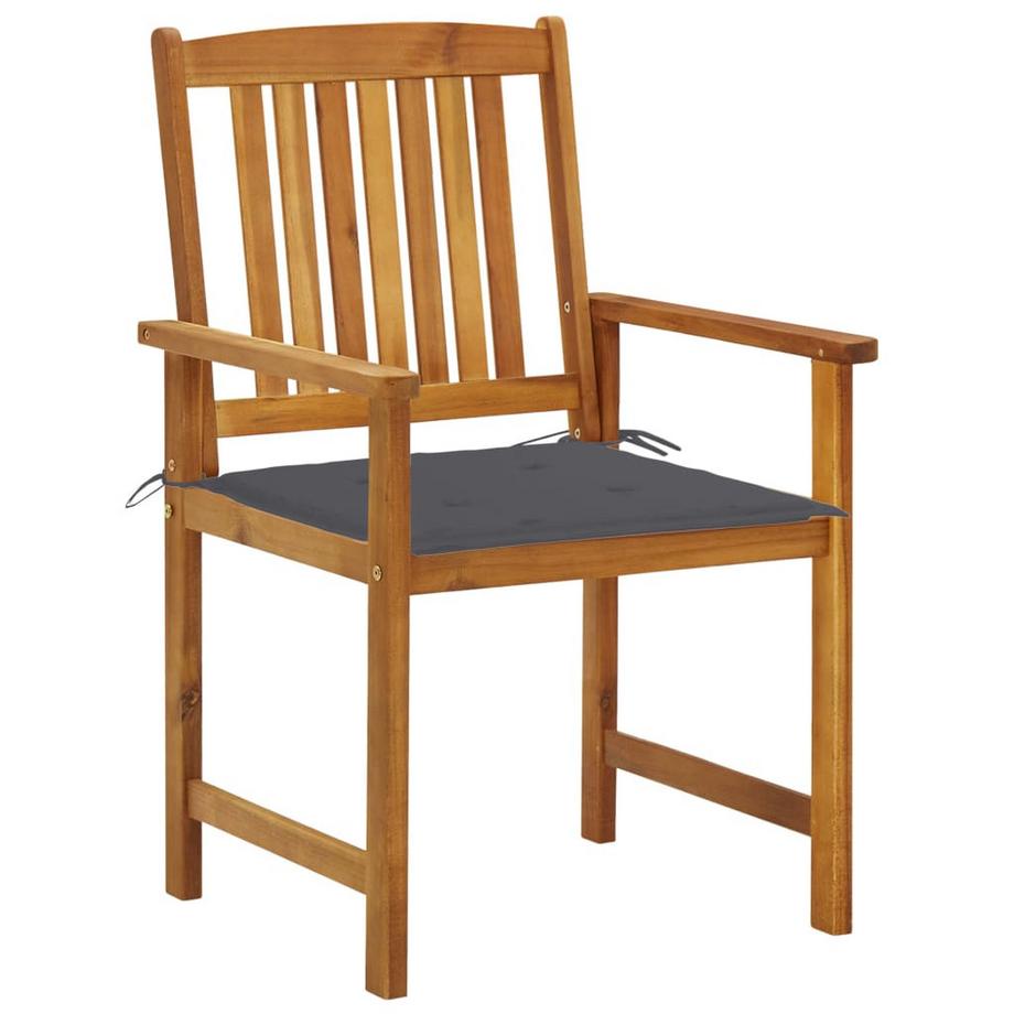 VidaXL Chaise de jardin bois d'acacia  