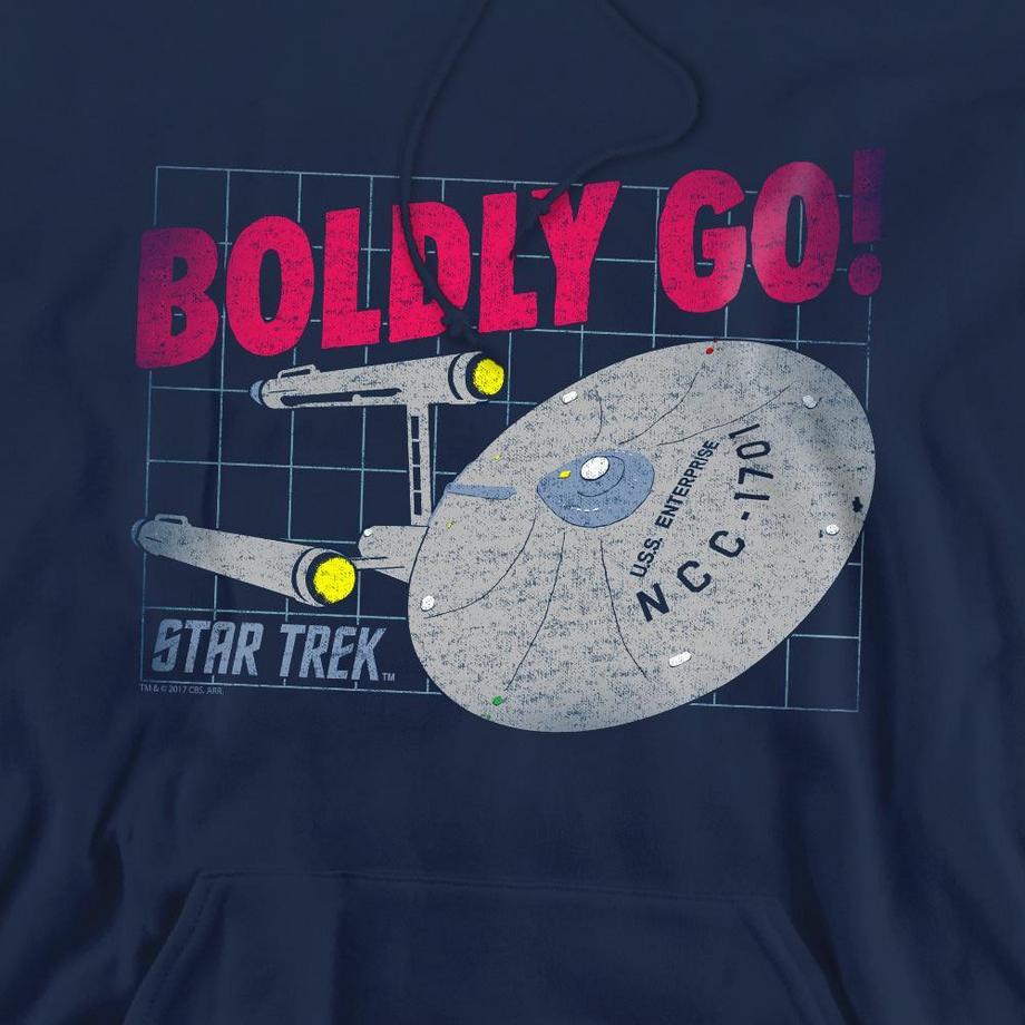 Star Trek Boldly Go Kapuzenpullover  