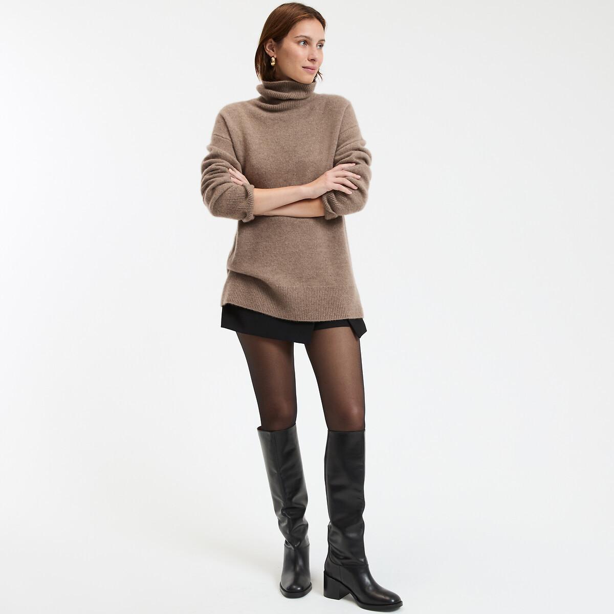 La Redoute Collections Maglione Dolcevita Cashmere Maglia Grossa  