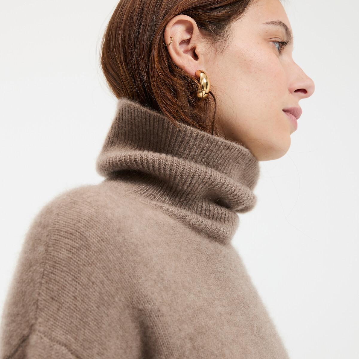 La Redoute Collections Maglione Dolcevita Cashmere Maglia Grossa  