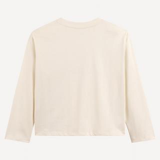 La Redoute Collections  Bedrucktes Langarmshirt mit Pailletten 