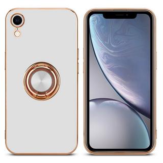 Cadorabo  Hülle für Apple iPhone XR mit Ring - Schutzhülle 