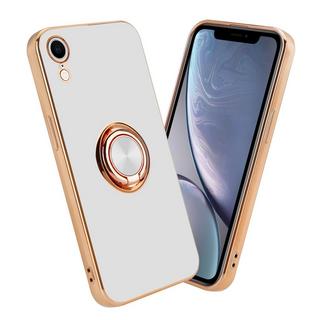 Cadorabo  Hülle für Apple iPhone XR mit Ring - Schutzhülle 