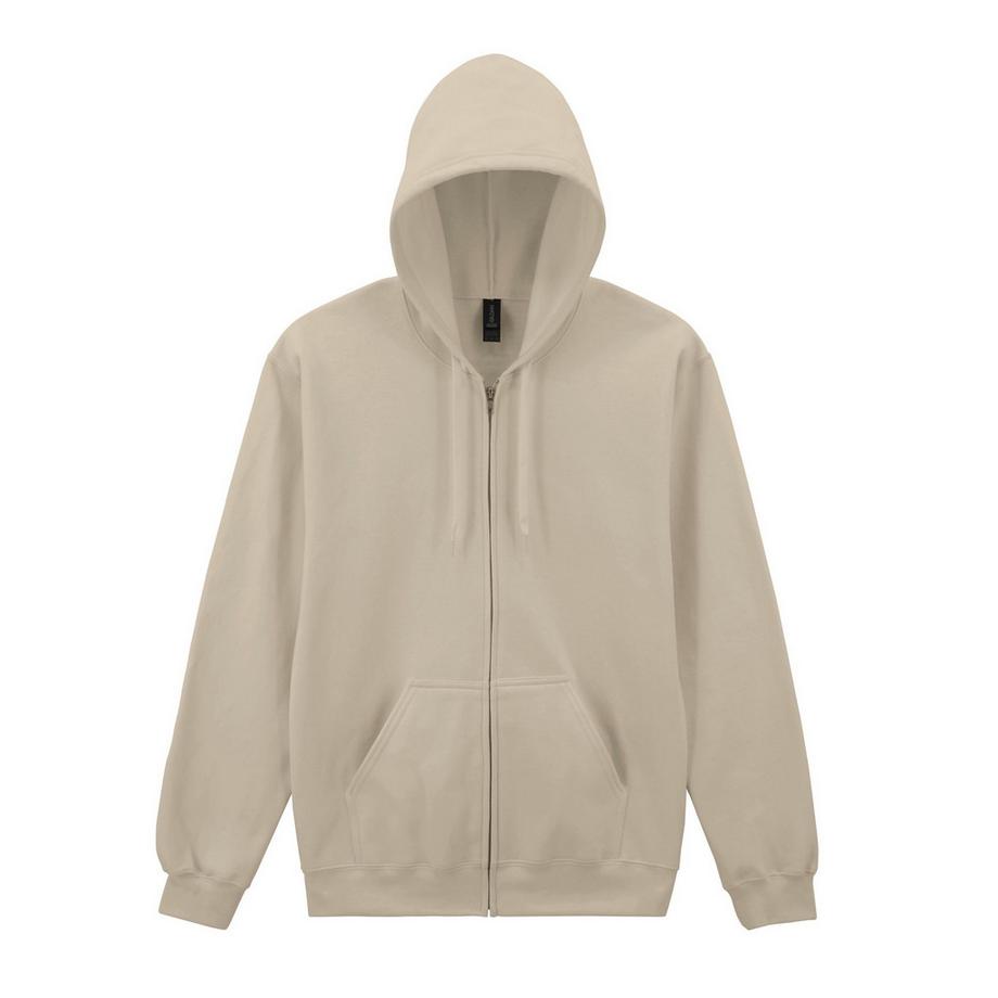 Softstyle Felpa Con Cappuccio E Zip Intera