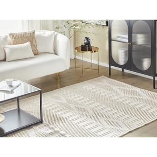 Beliani Tapis en Laine Moderne LAPSEKI  