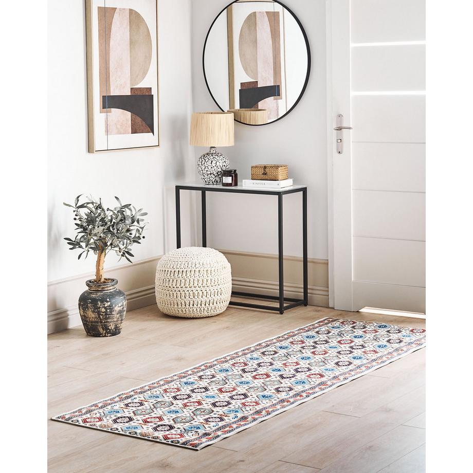 Beliani Teppich aus Polyester Klassisch HACILAR  