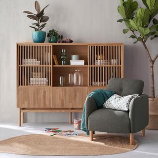 La Redoute Intérieurs Tapis ovale en jute  