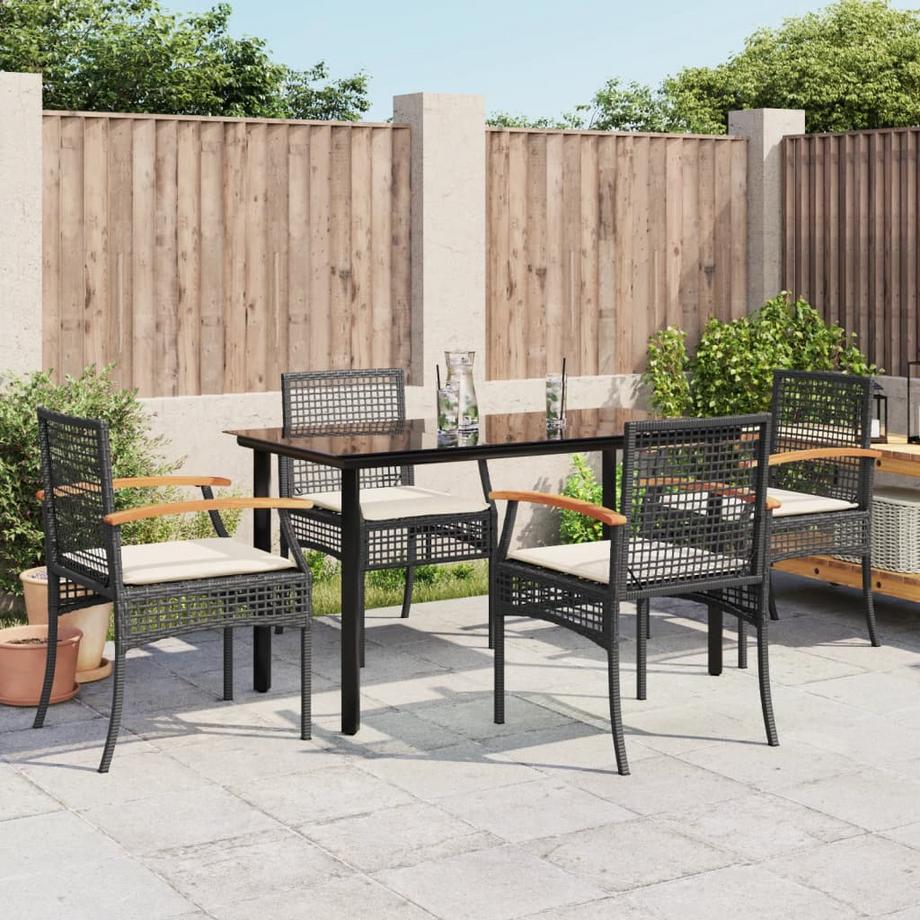 VidaXL set da pranzo da giardino  
