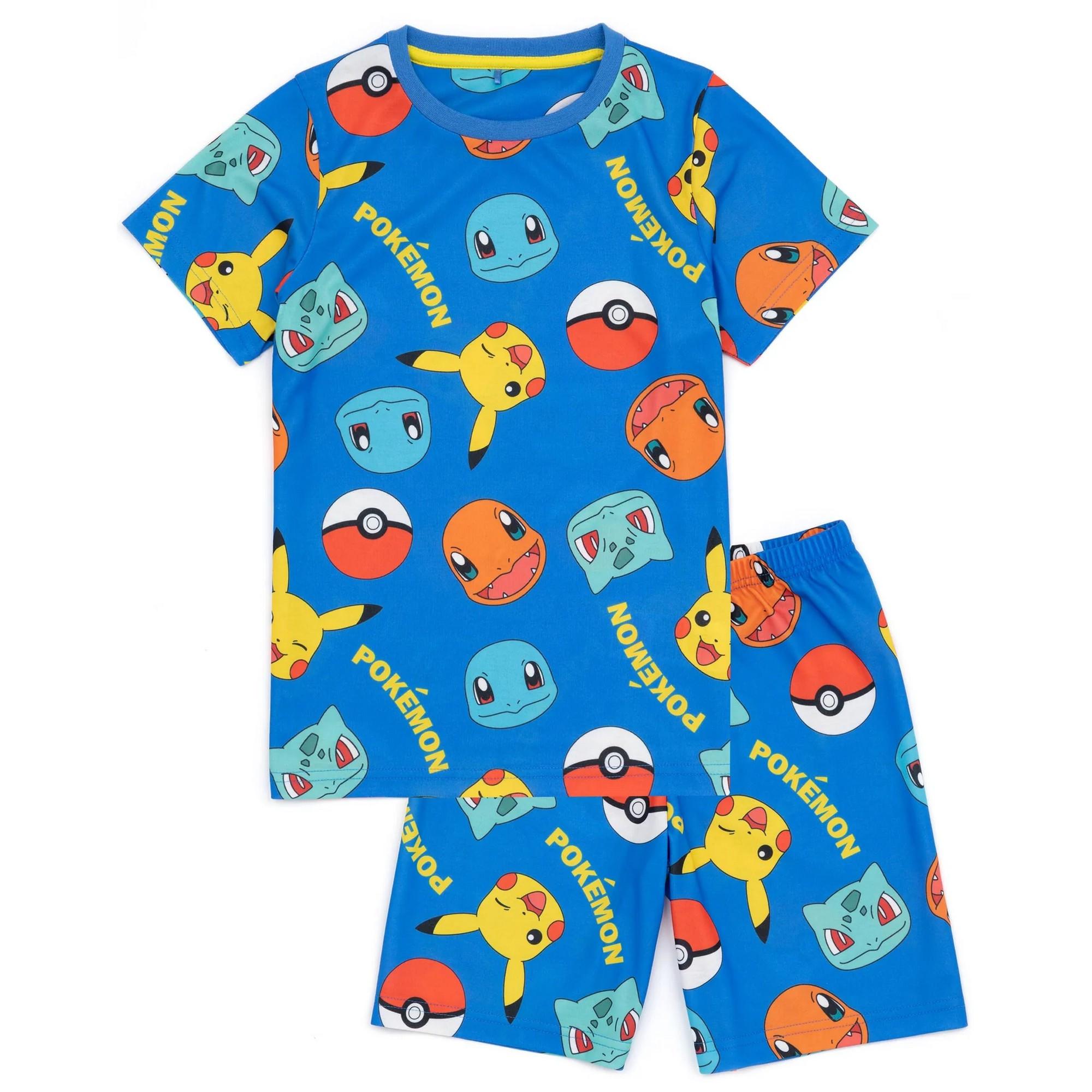 Pokémon  Schlafanzug mit Shorts  (2erPack) 