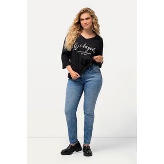 Ulla Popken  Jeans Sarah, Wascheffekte, schmales, konisches Bein 