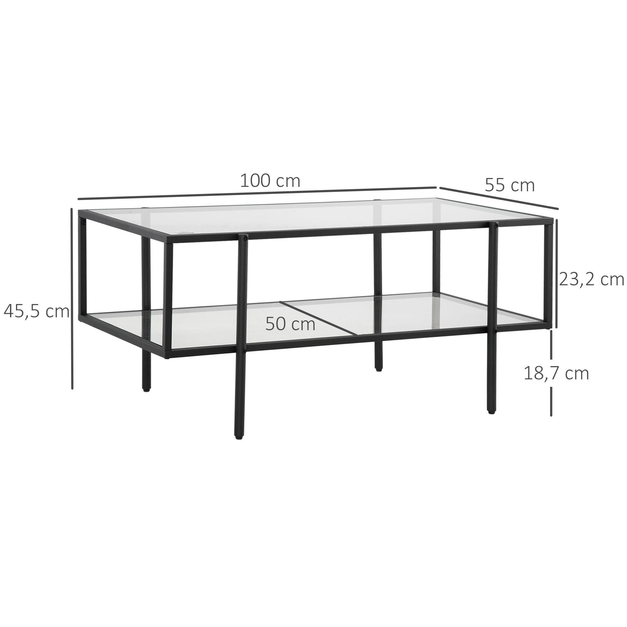 HOMCOM table basse  