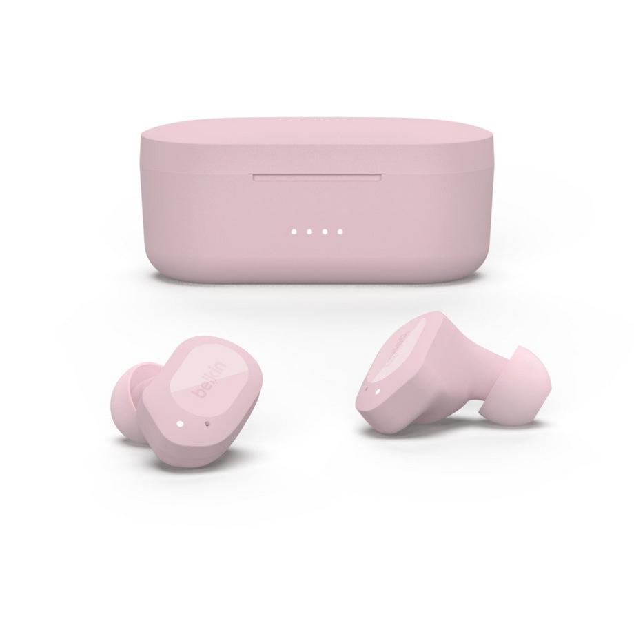 belkin  Belkin SOUNDFORM Play Casque True Wireless Stereo (TWS) Ecouteurs Bluetooth Rose 