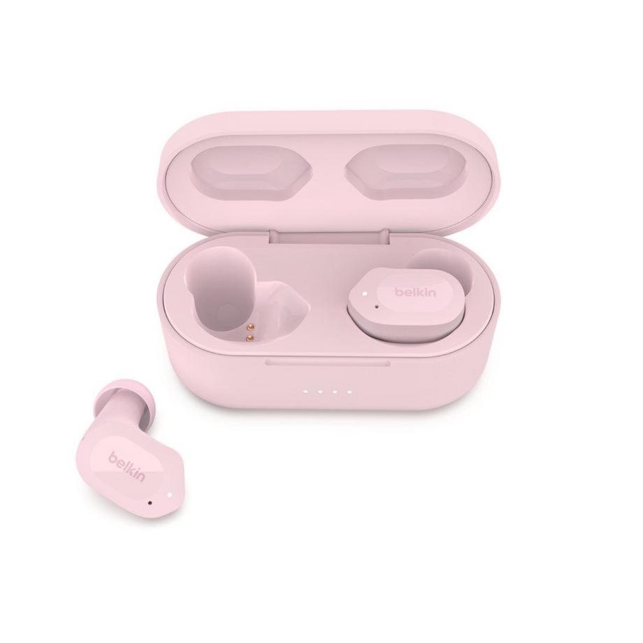 belkin  Belkin SOUNDFORM Play Casque True Wireless Stereo (TWS) Ecouteurs Bluetooth Rose 