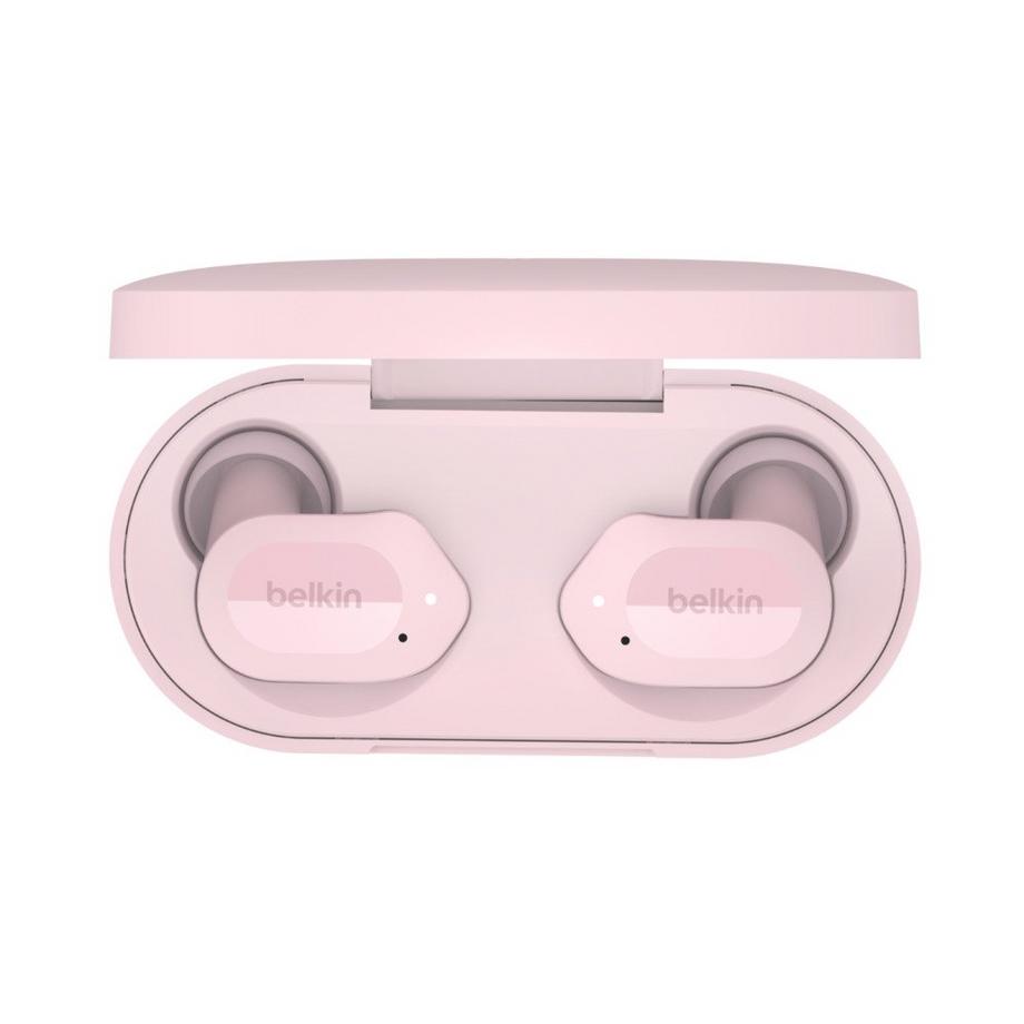 belkin  Belkin SOUNDFORM Play Casque True Wireless Stereo (TWS) Ecouteurs Bluetooth Rose 