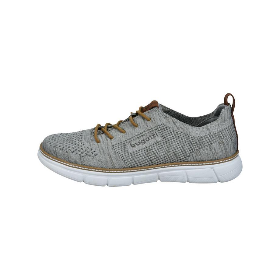 BUGATTI Sneaker a maglia con dettagli marroni  