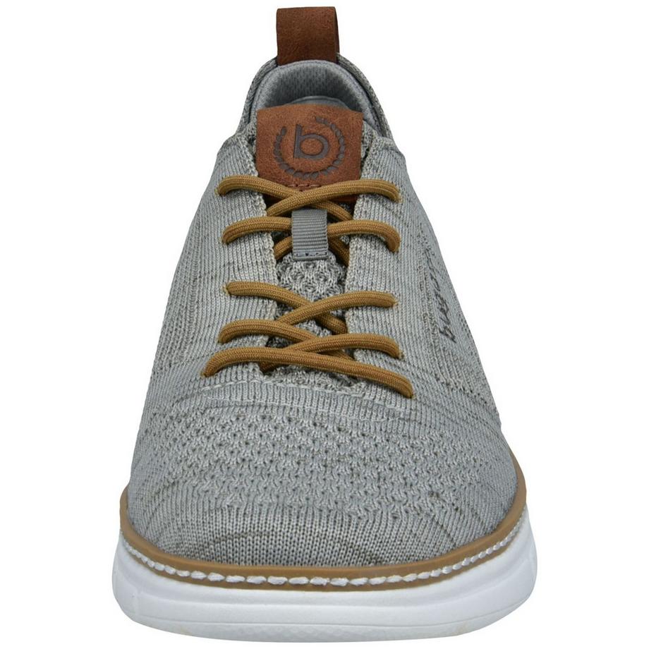 BUGATTI Sneaker a maglia con dettagli marroni  