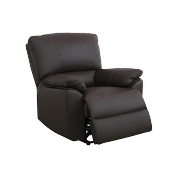 Fauteuil relax électrique en cuir MARCIS